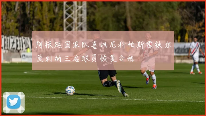 阿根廷国家队喜讯尼科帕斯蒙铁尔莫利纳三名球员恢复合练